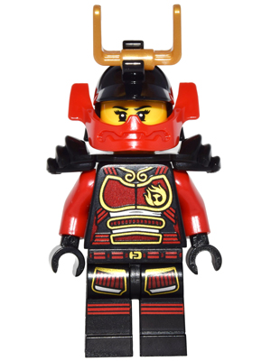 LEGO Minifigure-Samurai X - Black Outfit (853544)-Ninjago-NJO229-Creative Brick Builders